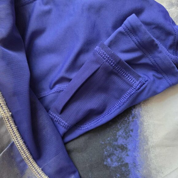 Lululemon Run: Pace Setter Skirt SZ 10 Milky Way Multi Print - Picture 5 of 8